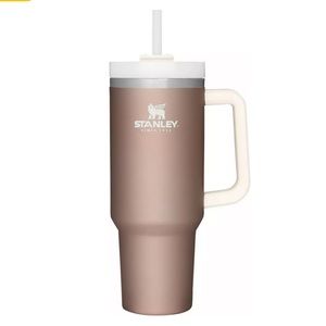 Stanley 40 oz Adventure Quencher Tumbler, color is Rose Glow